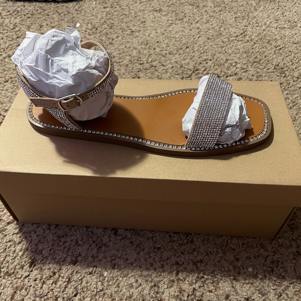 Steve Madden nisha-r rhinestone sandals